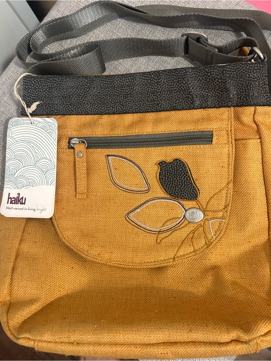 Haiku Handbags - Haiku Mustard Yellow Crossbody Bag